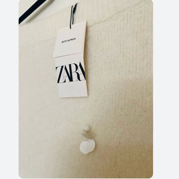 Zara SEQUIN ALPACA BLEND KNIT SKIRT Size L NEW WITH TAG! - Picture 11 of 12